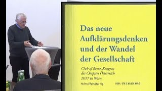 Club of Rome -Kongress Chapter Österreich Buchpräsentation: Das neue Aufklärungsdenken