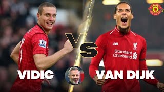 Vidic vs Van Dijk: Who's better? (Analysis) #vvd #vidic #carragher