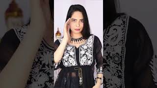 Meesho Chikankari Short Kurti Style #shorts #meeshofinds #meeshokurti #chikankarikurti #shortkurti