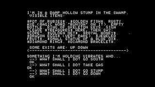 Adventureland Magic Mirror and Gold Crown Walkthrough Apple II