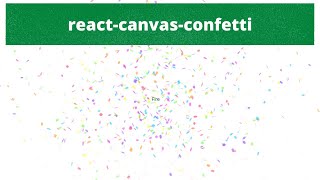 Spice Up Your React App! react-canvas-confetti #Shorts