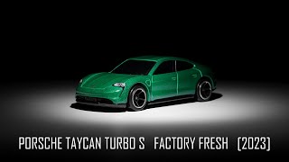 Hot Wheels Porsche Taycan Turbo S Factory Fresh [2023]