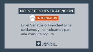 Internación - Sanatorio Finochietto