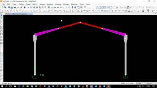 sap2000 v19 how to design steel structural