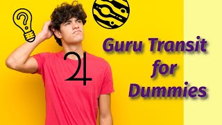 Jupiter Transit for DUMMIES || Guru Peyarchi