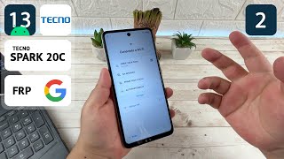 Eliminar Cuenta de Google Tecno Spark 20C | Android 13 | Método 2