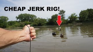 HOW TO MAKE A JERK RIG FOR DUCK DECOYS