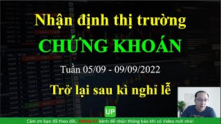 Nhận định thị trường chứng khoán tuần 05/09- 09/09/2022