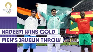 Neeraj Chopra 🇮🇳 wins silver, Nadeem 🇵🇰 clinches gold in Men’s Javelin Throw | Paris 2024 Highlights