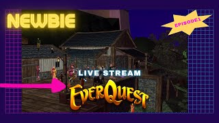 🔴LIVE Everquest TAKP Server (PC) Newbie Gameplay Ep1