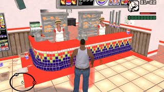 How Burger Shot will treat you if you have don't have sufficient money to buy a meal in GTA SA