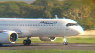 Philippine Airlines | Airbus A321-271NX (SR) | Takeoff | Puerto Princesa International Airport.