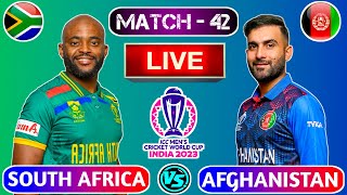 🔴Live: South Africa vs Afghanistan | SA vs AFG Live Cricket Scores | Live Cricket Match Today