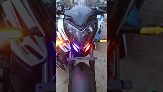 ns200#modified#ledlights #led #instagram #trend #video #viral