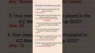 ICC Men's T20 World Cup 2022🏆🏏 #icct20worldcup2022