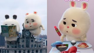 Thỏ Mập Siêu Cute 2023 🐰🐰 || Super Cute Fat Rabbit #601 || Nhật Lê Anime -1