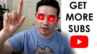 How to get more subs on YouTube