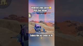 To improve your spray play this mode😨☠️ #pubgmobile #pubgmi #viralshort #shortsfeed #viralshort