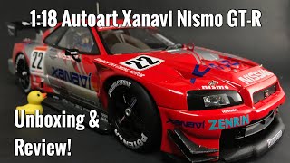 1:18 Autoart Xanavi Nismo GT-R Unboxing and Review!