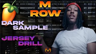 How To Make Dark Ambient Jersey Drill Type Beats For M Row (Like Stunt Pt.1 & 2)