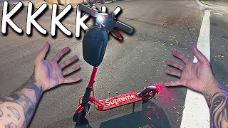 Tunando meu Patinete Elétrico, agora ele é da SUPREME kkkkk