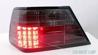 Mercedes E-Class W124 Smoke LED Tail Lamp