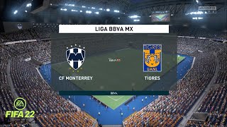 Monterrey X Tigres Liga BBVA MX  FIFA 22  . Ps4