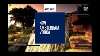 UFC FIGHT NIGHT PRESENTED BY NEW AMSTERDAM VODKA BUMPER