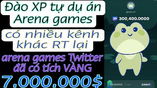 Twitter đã Tích Vàng, Mới ra 1 ngày , đào XP Thuộc blockchain games, nước ngoài đào ầm ầm. FREE 100%