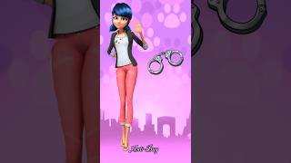 Miraculous characters as cuffed | #miraculous #shorts #viral