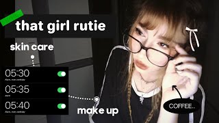 Okuldaki "THAT GİRL" rutine  yapıyoruz kardes // skin care make up // troll 🌝(kısıtlamalı)