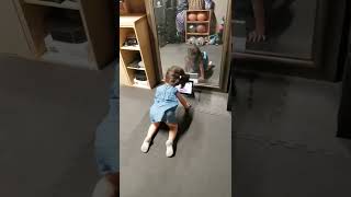 Little Girl Stretching😊( #streching #littlegirl #cute ) #viral #trending #fitness #health