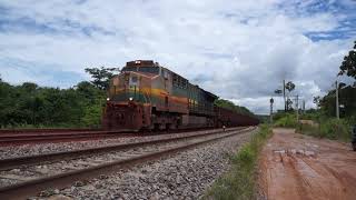 Trem Vazio da Estrada Ferro Carajás com 330 vagões a 80km/h