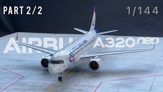 Сборка модели A320Neo Ural Airlines (Часть 2/2), 1/144, Звезда (English sub) @BigScale #a320neo