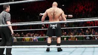 WWE 2K20 Brock Lesnar VS Triple H   بروك ليسنر مقابل تريبل اتش