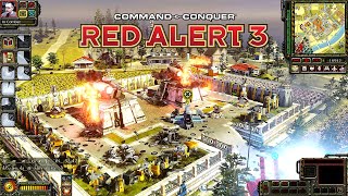 Red Alert 3 World in Conflict MOD Soviet Gameplay in ER MOD PVE Map