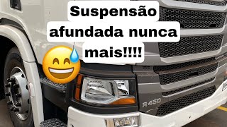 Scania R450 2023 ativando a suspensão ativa!!!