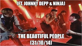 Marilyn Manson (ft. Johnny Depp & Ninja) - The Beautiful People [HALLOWEEN 2014]