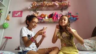 Desafio da leitura labial feat.meninas channel