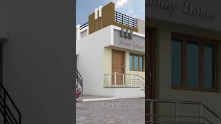 Single floor House Front Elevation Design //  #shorts #aprdesign06