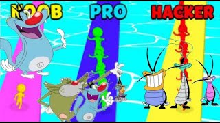 Stack Clash - All Levels - Noob Vs Pro Vs Hacker Play Game - Subscribe Youtube Black