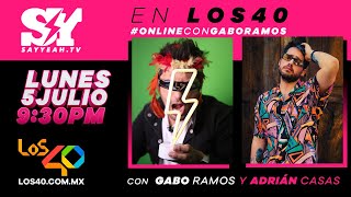 The Warning, Lyanno y The Comdas en #ONLINEconGaboRamos y Adrick V​​​ en LOS40