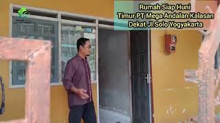 Rumah Siap Huni Dekat Jl.Solo Timur PT Mega Andalan Kalasan Sleman Yogyakarta