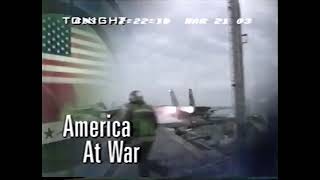 CBS Evening News with Dan Rather very short Promo - March 21, 2003