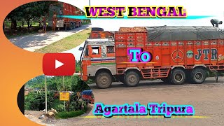 West Bengal to Tripura Truck Journey 🚚 | Exploring Malda's Mango Gardens 🥭 | Shokitexpress Vlogs"