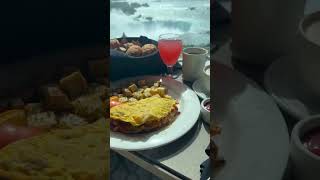 Breakfast with a view #niagarafalls  #canada #travle #fyp #explore #fun #love #video