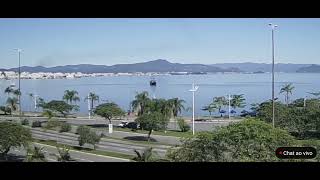 Câmera ao vivo Beira Mar Norte - SC com som de Jazz.