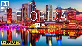 FLORIDA VIDEO 8K HDR 60fps DOLBY VISION WITH SOFT PIANO MUSIC