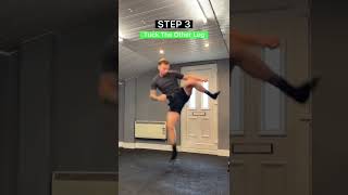 FLYING SIDE KICK TUTORIAL #shorts