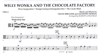 Willy Wonka & the Chocolate Factory - Play Along Viola Part